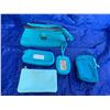 Image 4 : Nine West Turquoise Purse, Cell Phone Pouch & Makeup Bag, Crossover Bag & Goal Makeu Bag