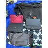 Image 4 : Black & White Nap Sack Purse, Passport Holders, Pair of Black Cross-body Purses, Fanny Pack, & Pet B