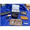Image 1 : Michael Kors Purse, Guess Belt Bag, Gold Beaded Bag, Chain Purses, Makeup Bag & Makeup Box
