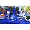 Image 1 : Pair of Light-up Topiary Tree, Pillar Candles, Christmas Bowls, Igloo, Snowglobe, Platter, Matches, 