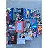 Image 3 : Elvis Hard &Soft Cover Books & Canvas Picture