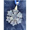 Image 4 : Swarovski 1993 & 1994 Ltd Edition Snowflake Christmas Ornaments