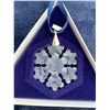 Image 3 : Swarovski 1992 & 1994 Ltd Edition Snowflake Christmas Ornaments