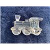 Image 3 : Incredible 7 Piece Swarovski Train Set with Train Track Stand