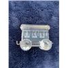Image 5 : Incredible 7 Piece Swarovski Train Set with Train Track Stand