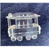 Image 8 : Incredible 7 Piece Swarovski Train Set with Train Track Stand