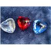 Image 6 : Swarovski Red, Blue & Clear Hearts
