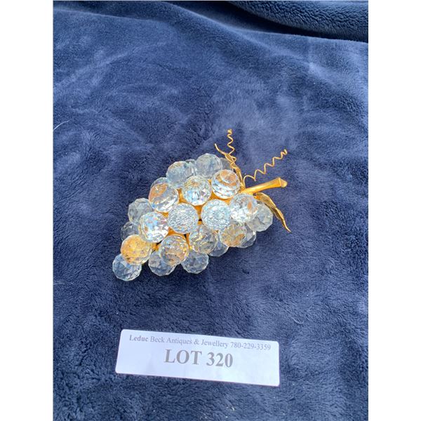Swarovski 24k Gold Plated Grapes