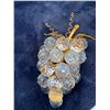 Image 2 : Swarovski 24k Gold Plated Grapes