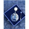 Image 5 : Swarovski SCS Crystal Blue Sun-catcher & Scallop Shell