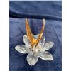Image 3 : Rare Retired Swarovski 1998 Gold Butterfly in Flight