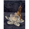 Image 2 : Rare Swarovski Gold Plated In Flight Hummingbird