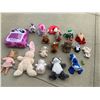 Image 1 : Lg Variety of Stuffies incl Bears & Ty Beanies & Blonde Doll