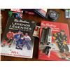 Image 2 : 2022 & 2023 Collectors Series Trading Card, Large Asst of Hockey Cards, Comics & Hockey Puck