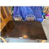 Image 4 : Wood Kitchen Table with 4 Chairs