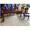 Image 1 : Beautiful Ashley Furniture Wood Dining Room Extendable Table & 8 Chairs