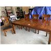 Image 2 : Beautiful Ashley Furniture Wood Dining Room Extendable Table & 8 Chairs