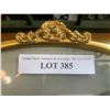 Image 2 : Beautiful Brass Oval Scroll Picture Frame & Antique Picture