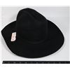 Image 1 : PURE FUR FELT BLACK AKUBRA MADE IN AUSTRALIA