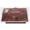 Image 1 : SET OF HEX KEYS - 13 METRIC, 8 IMPERIAL (MISSING