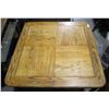 Image 2 : VINTAGE WOOD TABLE WITH LEAFS