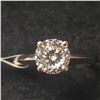 Image 1 : BZ1724-10 10K MOISSANITE(0.9CT) RING