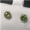 Image 1 : BZ1724-31 10K PERIDOT(2CT) EARRINGS
