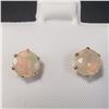 Image 1 : BZ1724-1 10K OPAL(1.28CT) EARRINGS