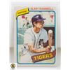 1980 O-PEE-CHEE ALAN TRAMMELL CARD NUMBER 123