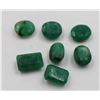 Image 1 : #99-GREEN EMERALD GEMSTONES 46.90 CT