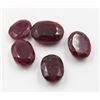 Image 1 : #92-RED RUBY GEMSTONES 88.05CT