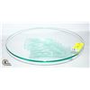 Image 1 : GLASS CAKE/CANDLE DISPLAY PLATE