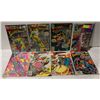 Image 1 : 8 VINTAGE SUPERMAN DC COMICS