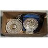 Image 1 : LOT OF SILVER - 2 PLATTERS, 1 NEW IN BOX, SMALL