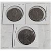 Image 2 : 3 ONE DOLLAR 1968 CANADA CANOE COINS