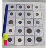 Image 2 : COINS IN 2X2 HOLDERS IN PROTECTIVE SHEETS