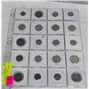 Image 2 : COINS IN 2X2 HOLDERS IN PROTECTIVE SHEETS