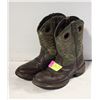 Image 1 : DURANGO BOYS SIZE 2 COWBOY BOOTS-ESTATE