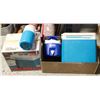 Image 1 : COLEMAN 18L COOLER & THERMOS JUGS