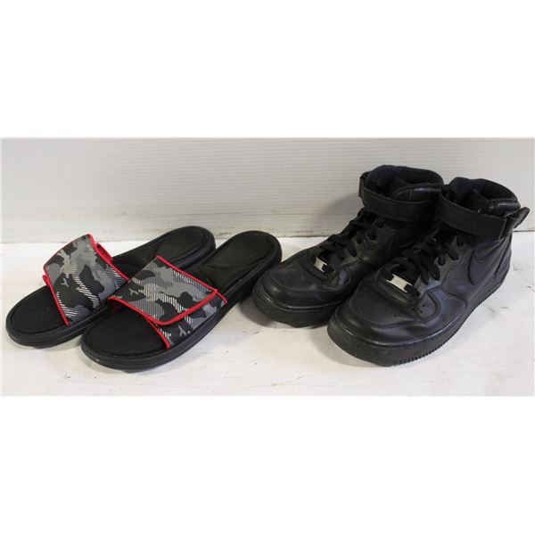 MENS SZ 10 NIKE AIR PLUS FLIP FLOPS