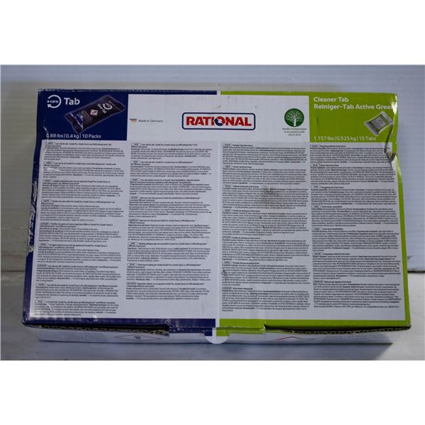 FULL CASE RATIONAL CLEANER TABS