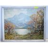 Image 1 : FRAMED VINTAGE PRINT "SCOTTISH SCENE" 24" X 30"