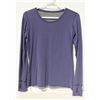 Image 1 : LADIES LULU LEMON PURPLE/BLUE FULL SLEEVE