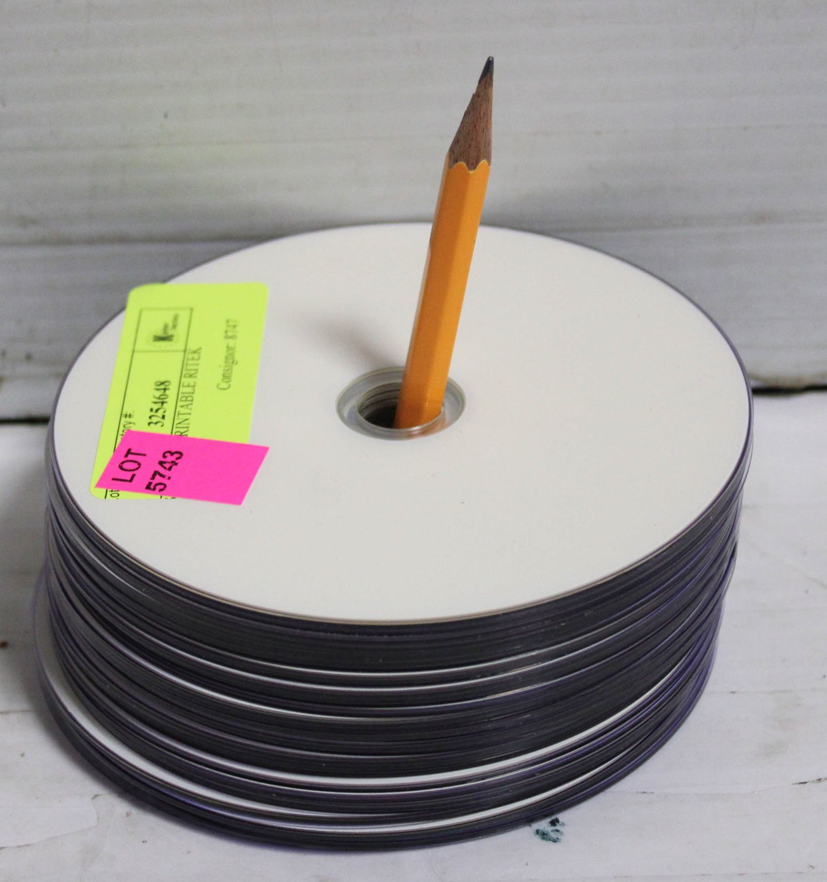 35 BLANK PRINTABLE RITEK DVD DL