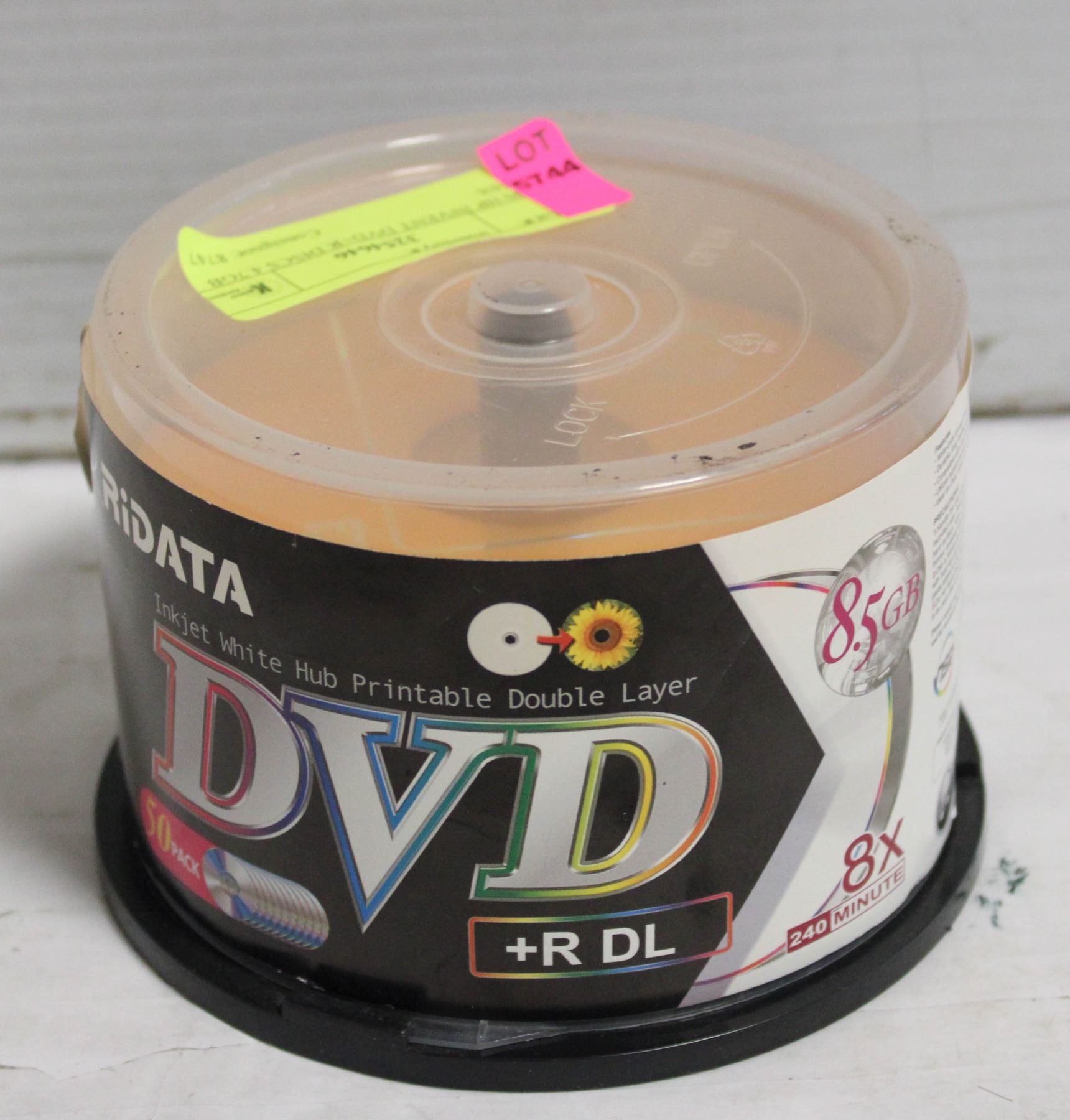 40 HP INVENT DVD+R DISCS 4.7GB 16X