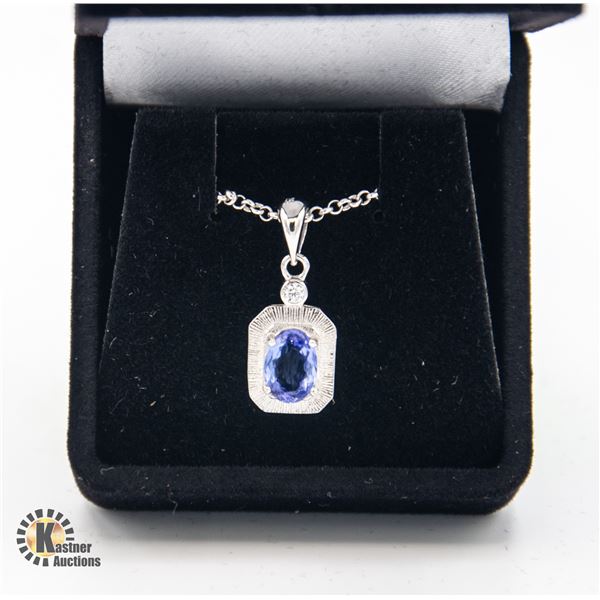 #640-OVAL SHAPED TANZANITE