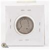 Image 2 : 1910 SILVER CANADA 25 CENTS COIN