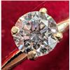 Image 1 : BZ2021-1C 10K 0.95G LAB DIAMOND 0.3CT RING