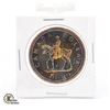 Image 1 : 1873-1973 SILVER CANADA RCMP "TONED" $1 DOLLAR S