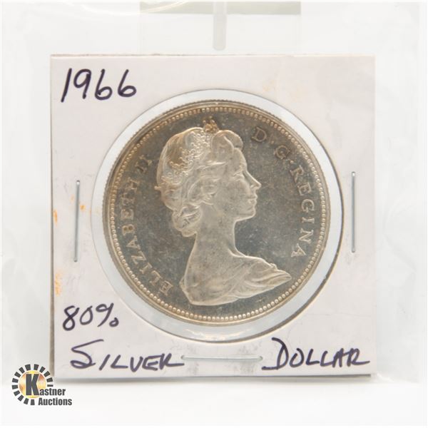 1966 80% SILVER DOLLAR
